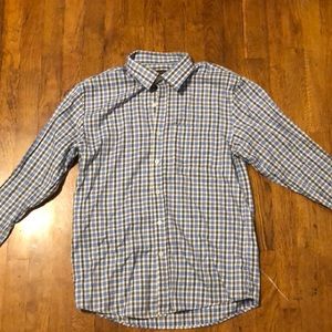 Plaid button up shirt